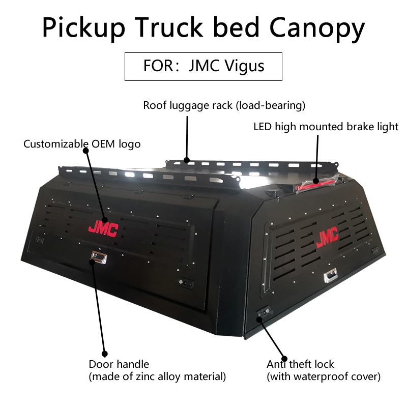 Pickup Truck Bed Canopy For JMC VIGUS
